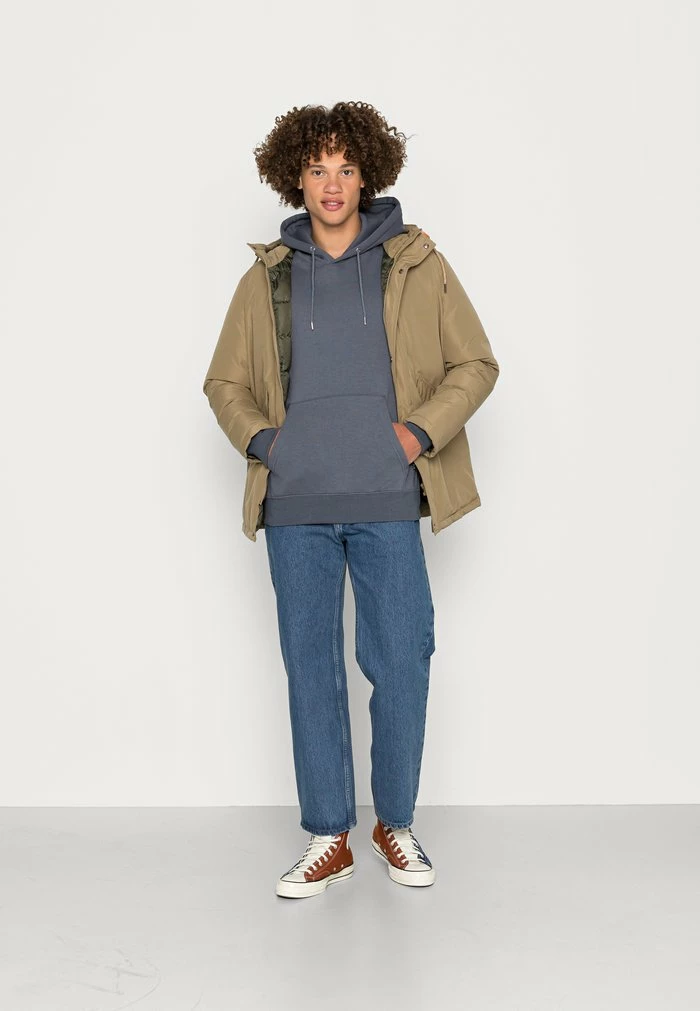 Jack & Jones JJESOFT HOOD - Hoodie - Grisaille 2 Jack & Jones JJESOFT HOOD - Hoodie - Grisaille - Image 2