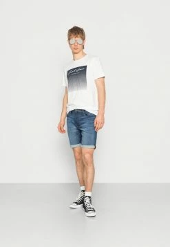 Alternative view of Jack & Jones JJIRICK JJICON - Denim Shorts - Blue Denim