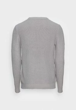 Alternative view of Jack & Jones JORANGUS CREW NECK - Jumper - Mottled Light Grey