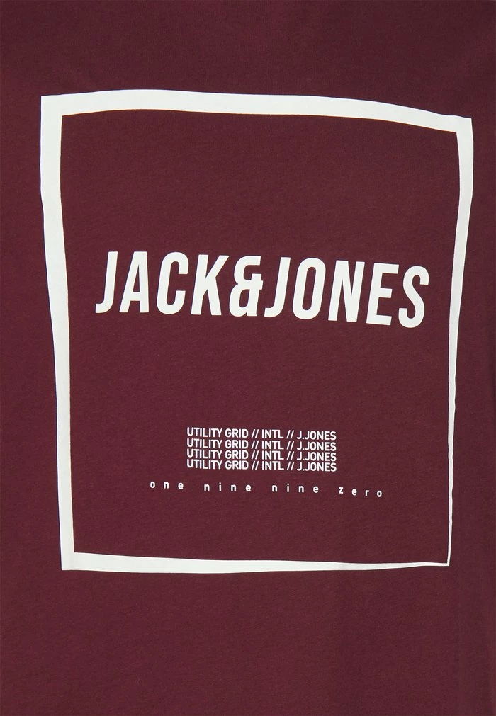 Jack & Jones JJROBERT TEE CREW NECK - Print T-shirt - Port Royale 3 Jack & Jones JJROBERT TEE CREW NECK - Print T-shirt - Port Royale - Image 3