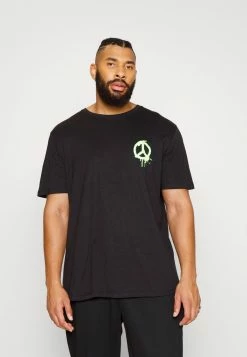 Jack & Jones JORPEACE - Print T-shirt - Black