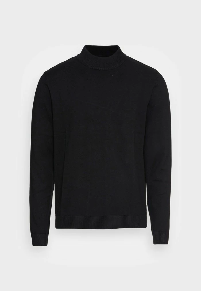 Jack & Jones EBASIC MOCK NECK - Jumper - Black 4 Jack & Jones EBASIC MOCK NECK - Jumper - Black - Image 4