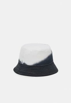 Jack & Jones JACZACK TIE DYE BUCKET HAT - Hat - Black/white