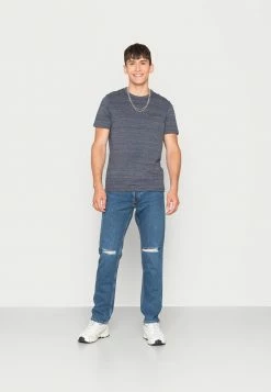 Alternative view of Jack & Jones JCOBERG TEE CREW NECK - Basic T-shirt - Navy Blazer