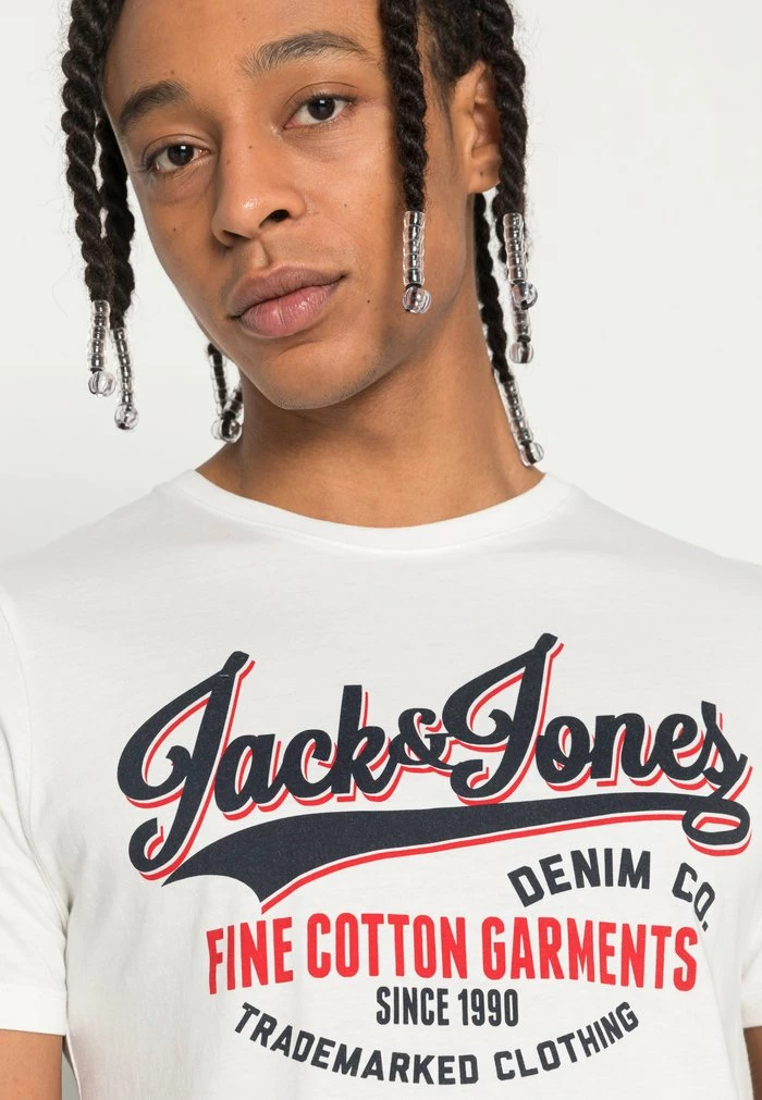 Jack & Jones 3er Pack - Print T-shirt - Navy 7 Jack & Jones 3er Pack - Print T-shirt - Navy - Image 7