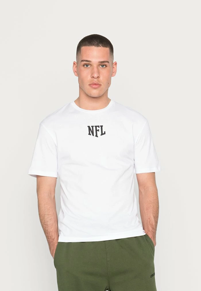 Jack & Jones BASIC TEE CREW NECK - Print T-shirt - White 1 Jack & Jones BASIC TEE CREW NECK - Print T-shirt - White
