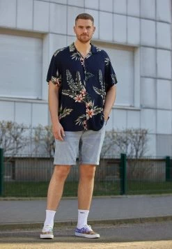 Jack & Jones JPRBLATROPIC RESORT - Shirt - Navy Blazer