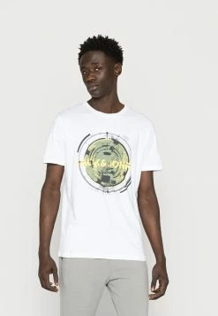 Jack & Jones JCOFILT TEE CREW NECK - Print T-shirt - White