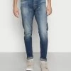 Jack & Jones JJIFRED JJORIGINAL - Straight Leg Jeans - Blue Denim