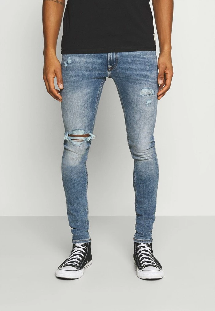 Jack & Jones JJITOM JJORIGINAL - Jeans Skinny Fit - Blue Denim 1 Jack & Jones JJITOM JJORIGINAL - Jeans Skinny Fit - Blue Denim