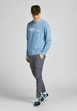 Alternative view of Jack & Jones JJIPAUL JJFLAKE AKM 542 GRISALLE - Cargo Trousers - Grisaille