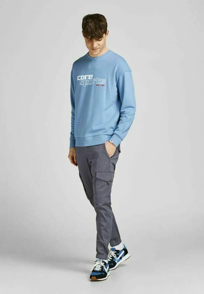 Jack & Jones JJIPAUL JJFLAKE AKM 542 GRISALLE - Cargo Trousers - Grisaille 2 Jack & Jones JJIPAUL JJFLAKE AKM 542 GRISALLE - Cargo Trousers - Grisaille - Image 2