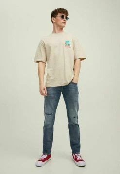 Alternative view of Jack & Jones Slim Fit Jeans - Blue Denim