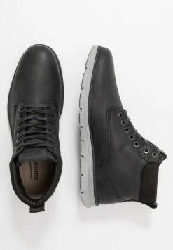 Alternative view of Jack & Jones JFWTUBAR - Lace-up Ankle Boots - Anthracite