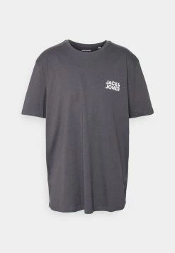 Alternative view of Jack & Jones TEE CREW NECK - Print T-shirt - Mottled Dark Grey