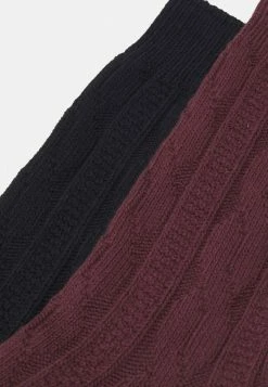 Alternative view of Jack & Jones JACCABLE 2 PACK - Socks - Black/port Royal