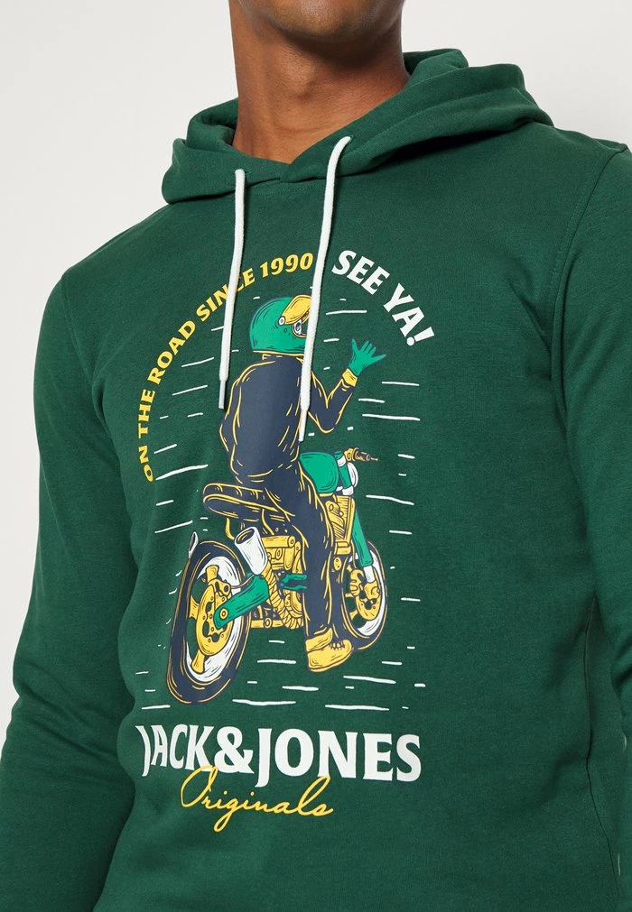 Jack & Jones JORHEADON HOOD - Sweatshirt - Trekking Green 5 Jack & Jones JORHEADON HOOD - Sweatshirt - Trekking Green - Image 5