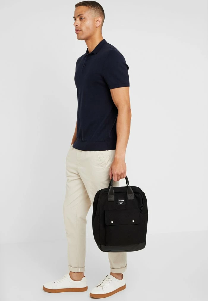 Jack & Jones JACSQUARE - Rucksack - Black 2 Jack & Jones JACSQUARE - Rucksack - Black - Image 2