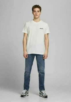 Alternative view of Jack & Jones JORTONS - Basic T-shirt - Cloud Dancer