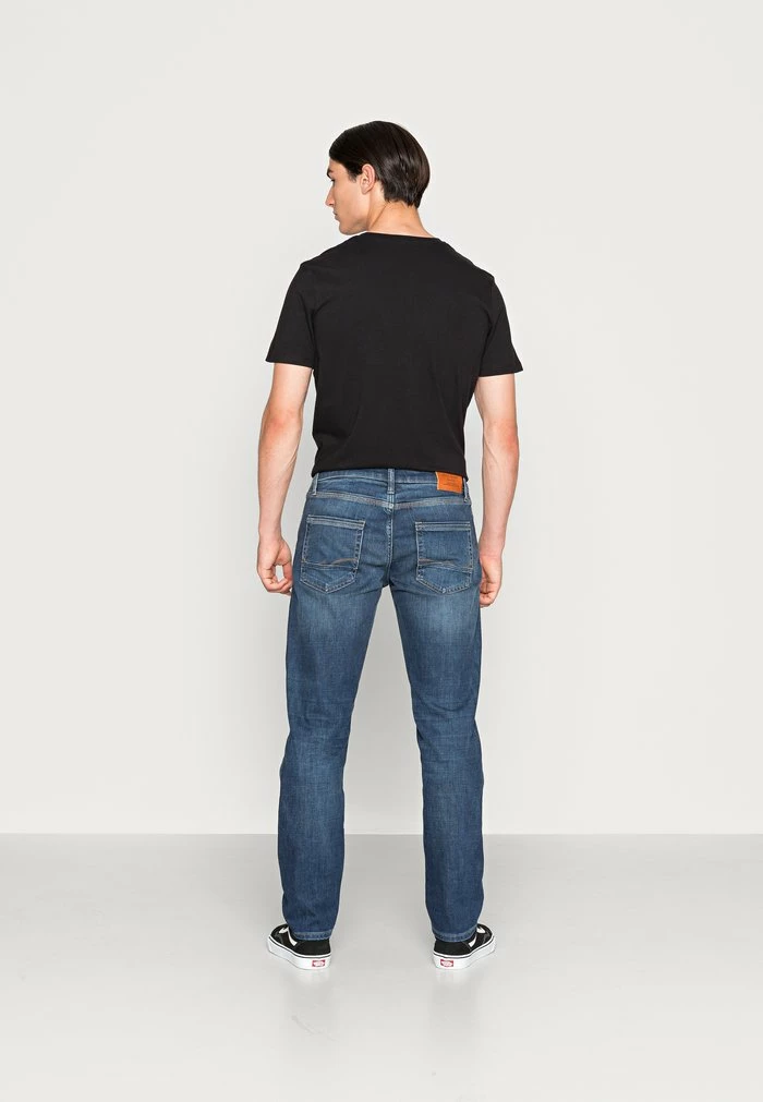 Jack & Jones JJIMIKE JJWOOD - Straight Leg Jeans - Blue Denim 3 Jack & Jones JJIMIKE JJWOOD - Straight Leg Jeans - Blue Denim - Image 3