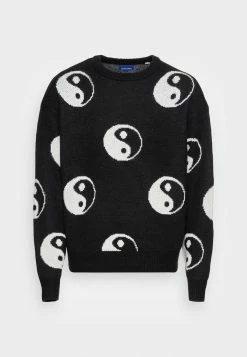 Jack & Jones JORYANG CREW NECKKA - Jumper - Black