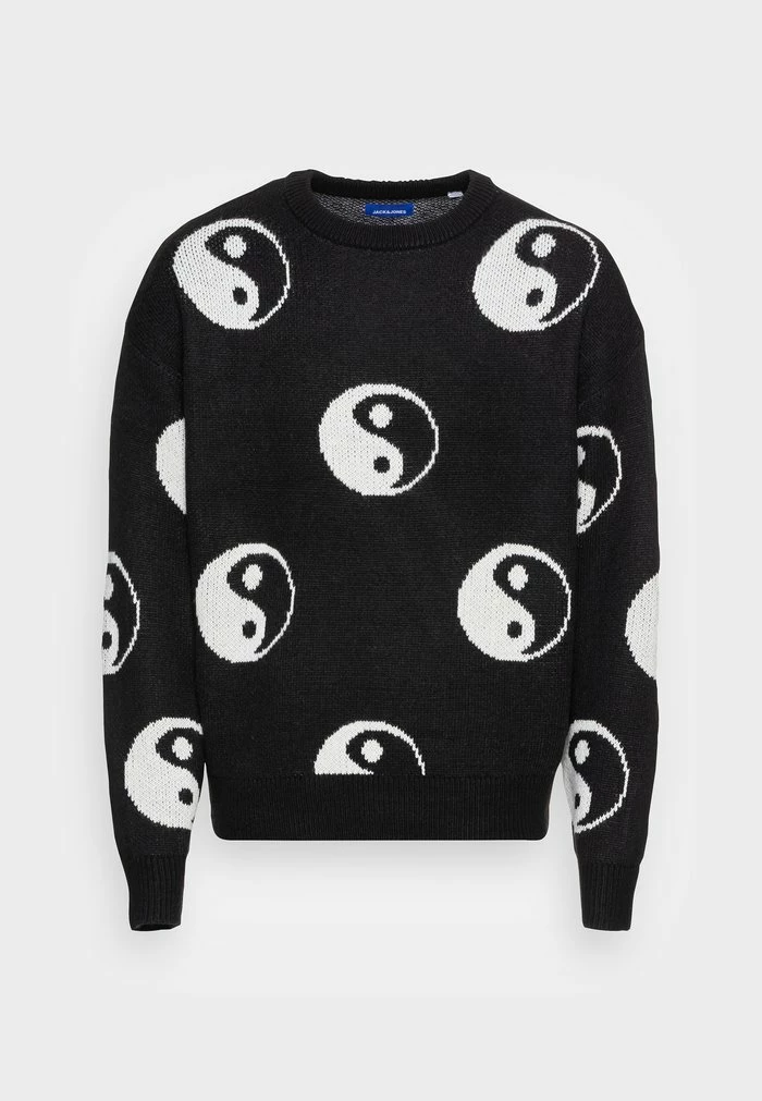 Jack & Jones JORYANG CREW NECKKA - Jumper - Black 1 Jack & Jones JORYANG CREW NECKKA - Jumper - Black