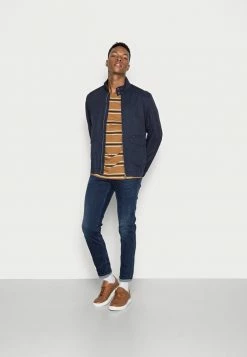 Alternative view of Jack & Jones JORJAXON STRIPE TEE CREW NECK - Long Sleeved Top - Rubber