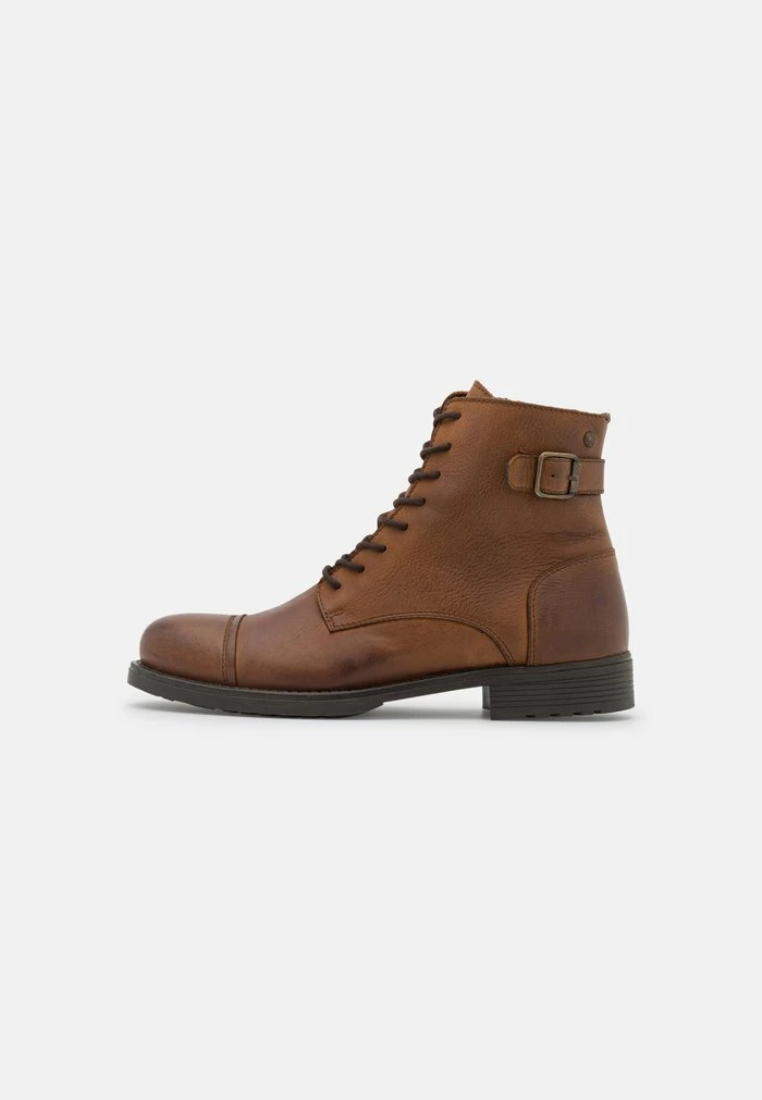 Jack & Jones JFWSITI - Lace-up Ankle Boots - Cognac 1 Jack & Jones JFWSITI - Lace-up Ankle Boots - Cognac