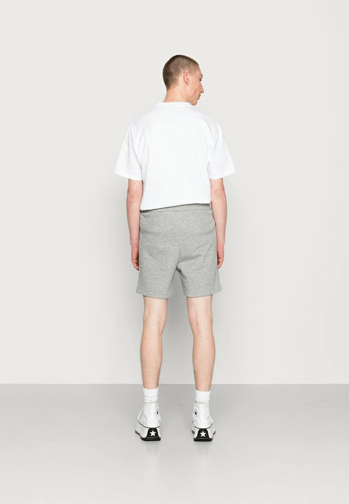 Jack & Jones JJIBRAT LOGO - Shorts - Light Grey Melange 3 Jack & Jones JJIBRAT LOGO - Shorts - Light Grey Melange - Image 3
