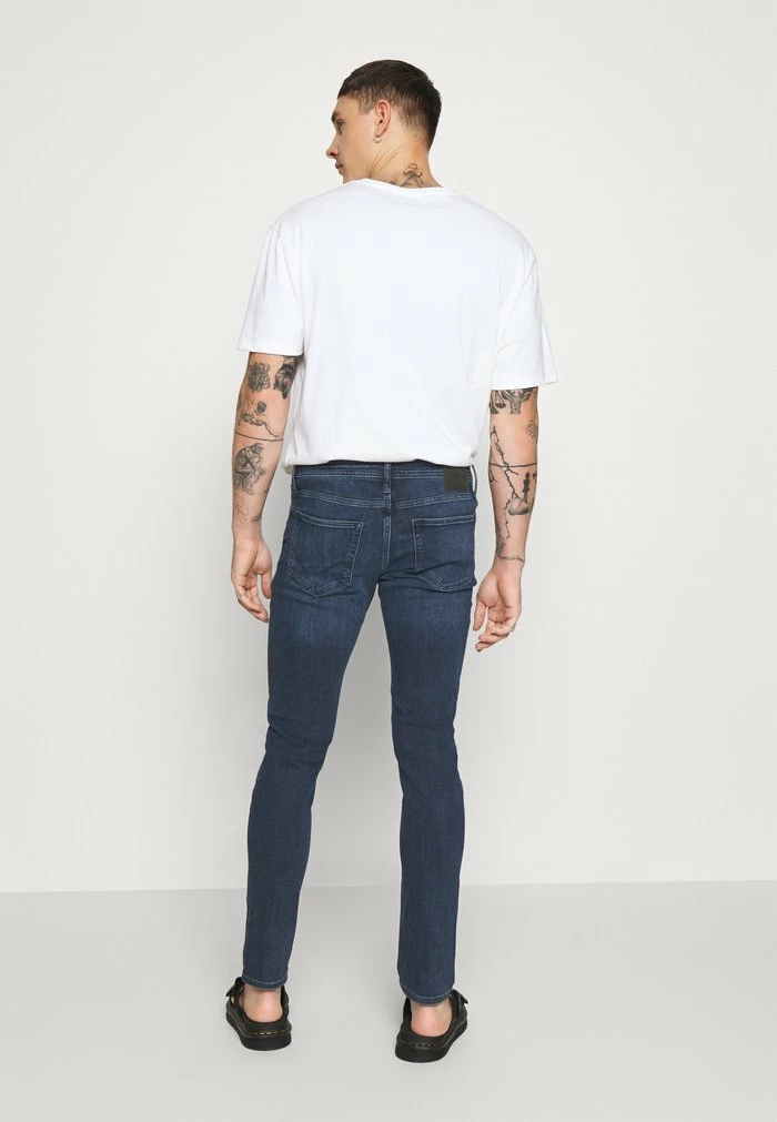 Jack & Jones JJIGLENN JJORIGINAL - Slim Fit Jeans - Blue Denim 3 Jack & Jones JJIGLENN JJORIGINAL - Slim Fit Jeans - Blue Denim - Image 3