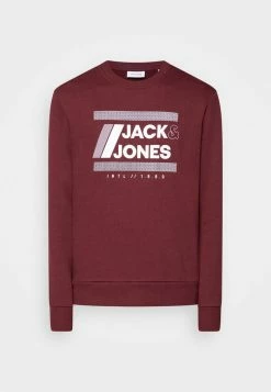 Jack & Jones BEN SWEAT CREW NECK - Sweatshirt - Bordeaux -Jack & Jones Shop 90edfd6ffb4e44519fa1ebf4f41fde6f