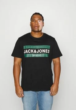 Jack & Jones JORFRIDAY TEE CREW NECK - Print T-shirt - Black