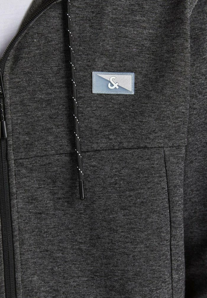 Jack & Jones JCOAIR NOOS - Zip-up Sweatshirt - Grey 5 Jack & Jones JCOAIR NOOS - Zip-up Sweatshirt - Grey - Image 5