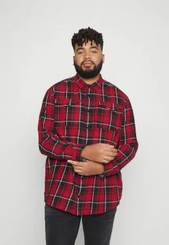 Jack & Jones JPRBLUWOODLAND OVERSHIRT - Light Jacket - Brick Red