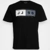 Jack & Jones JJDUKE TEE CREW NECK - Print T-shirt - Black