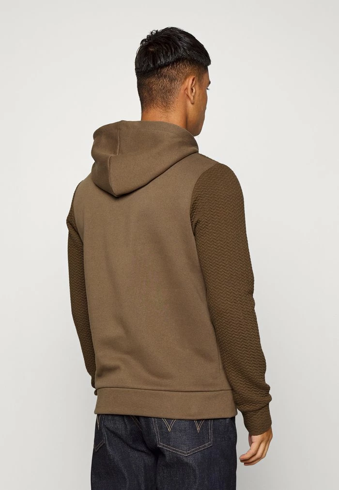 Jack & Jones JCOSTAPLE QUILT HOOD - Hoodie - Desert Palm 3 Jack & Jones JCOSTAPLE QUILT HOOD - Hoodie - Desert Palm - Image 3