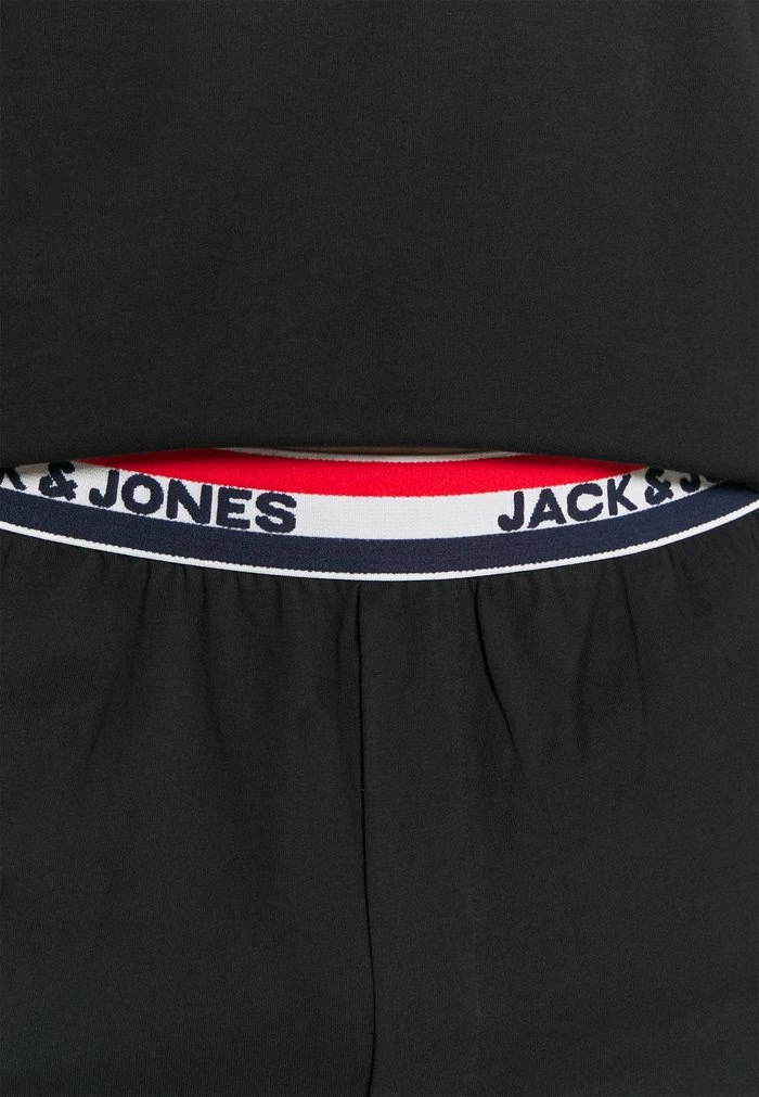 Jack & Jones JACLOUNGE SHORT SET - Pyjama Set - Black 6 Jack & Jones JACLOUNGE SHORT SET - Pyjama Set - Black - Image 6