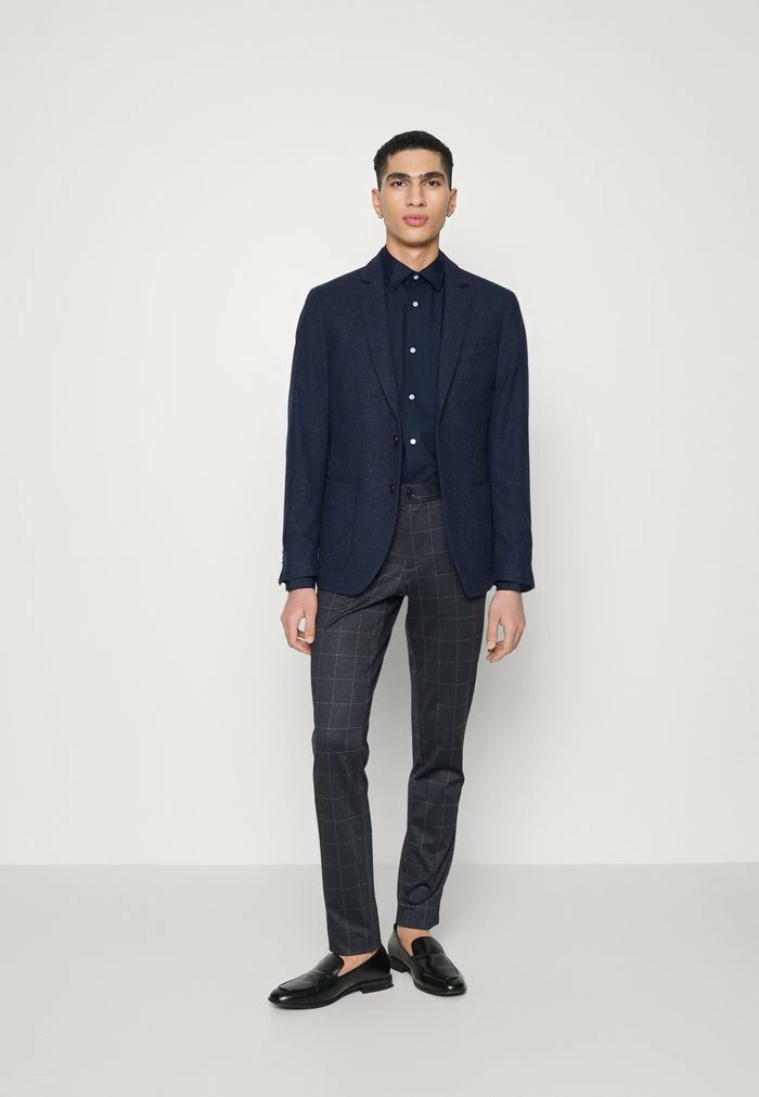 Jack & Jones JJJOE PLAIN - Formal Shirt - Navy Blazer 2 Jack & Jones JJJOE PLAIN - Formal Shirt - Navy Blazer - Image 2
