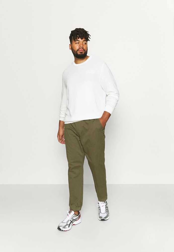 Jack & Jones JJEAARON CREW NECK - Jumper - Jet Stream 2 Jack & Jones JJEAARON CREW NECK - Jumper - Jet Stream - Image 2