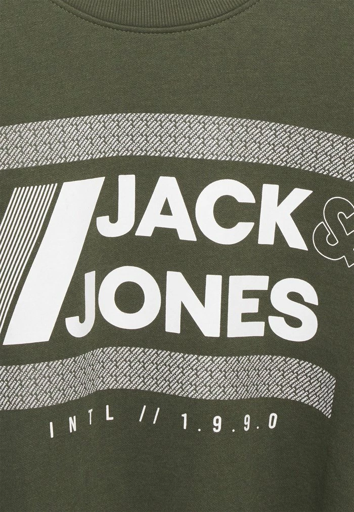 Jack & Jones JJBEN CREW NECK - Sweatshirt - Forest Night 4 Jack & Jones JJBEN CREW NECK - Sweatshirt - Forest Night - Image 4