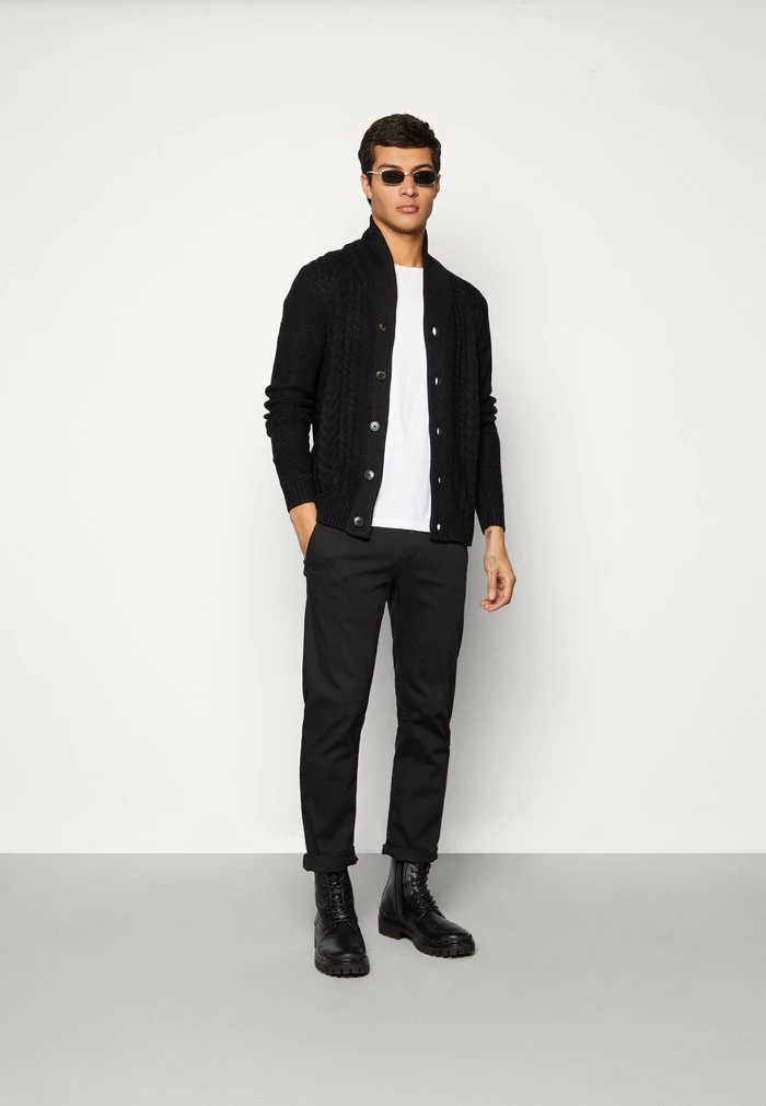 Jack & Jones JJCRAIG SHAWL NECK CARDIGAN - Cardigan - Black 2 Jack & Jones JJCRAIG SHAWL NECK CARDIGAN - Cardigan - Black - Image 2