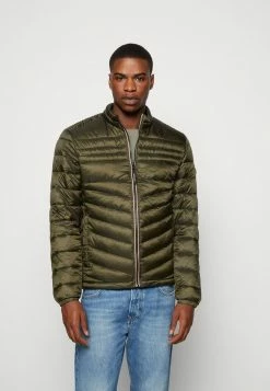 Jack & Jones JJEHERO PUFFER COLLAR - Light Jacket - Olive