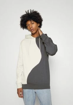 Jack & Jones JORSWIRL HOOD UNISEX - Hoodie - Silver Birch