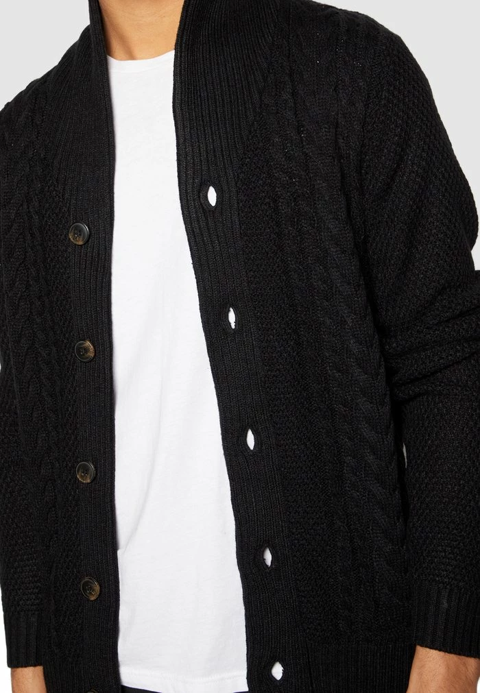 Jack & Jones JJCRAIG SHAWL NECK CARDIGAN - Cardigan - Black 6 Jack & Jones JJCRAIG SHAWL NECK CARDIGAN - Cardigan - Black - Image 6