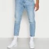 Jack & Jones JJIFRANK JJLEEN - Straight Leg Jeans - Blue Denim