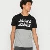 Jack & Jones JJBREAK TEE - Print T-shirt - Black