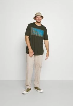 Alternative view of Jack & Jones JCOSHAWN TEE CREW NECK - Print T-shirt - Forest Night