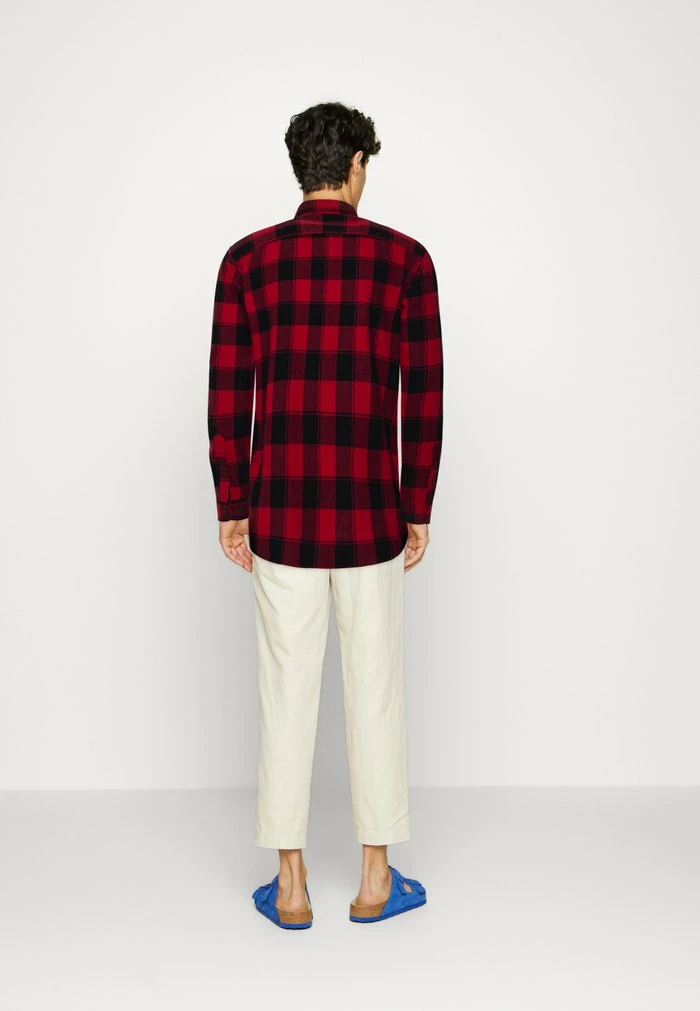 Jack & Jones JJPLAIN AUTUMN - Shirt - Brick Red 3 Jack & Jones JJPLAIN AUTUMN - Shirt - Brick Red - Image 3