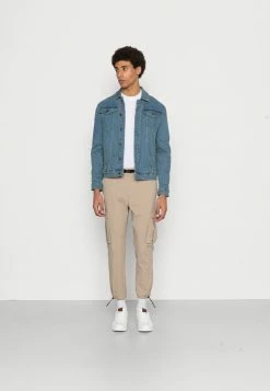 Alternative view of Jack & Jones JJIGORDON JJTECH - Cargo Trousers - Crockery