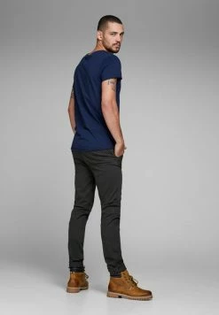 Jack & Jones MARCO BOWIE - Chinos - Black -Jack & Jones Shop 9648b641571e4960a440ef855f68c6b8